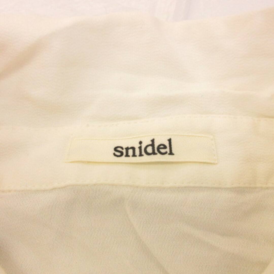 SNIDEL(スナイデル)のスナイデル snidel シャツ ブラウス チュニック ペプラム ノースリーブ レディースのトップス(シャツ/ブラウス(半袖/袖なし))の商品写真