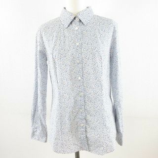 アザー(other)のミキシングブルー Mixing blue シャツ ブラウス 長袖 青 白 38(シャツ/ブラウス(長袖/七分))