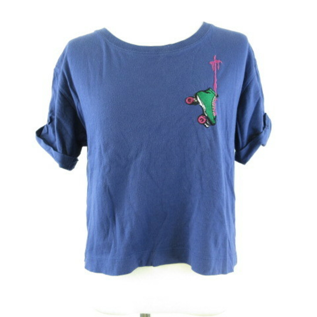 ROSE BUD(ローズバッド)のローズバッド ROSE BUD カットソー Tシャツ 半袖 バックレースアップ レディースのトップス(Tシャツ(半袖/袖なし))の商品写真