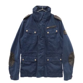 ディーゼル(DIESEL)のDIESEL ディーゼル エポレット付きミリタリージャケット ネイビー(ミリタリージャケット)