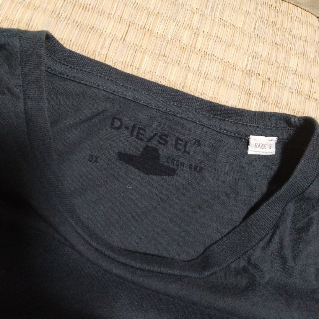 DIESEL(ディーゼル)の③美品USED★DIESELディーゼル★Sサイズ★ロンT★グレー★正規品 メンズのトップス(Tシャツ/カットソー(七分/長袖))の商品写真