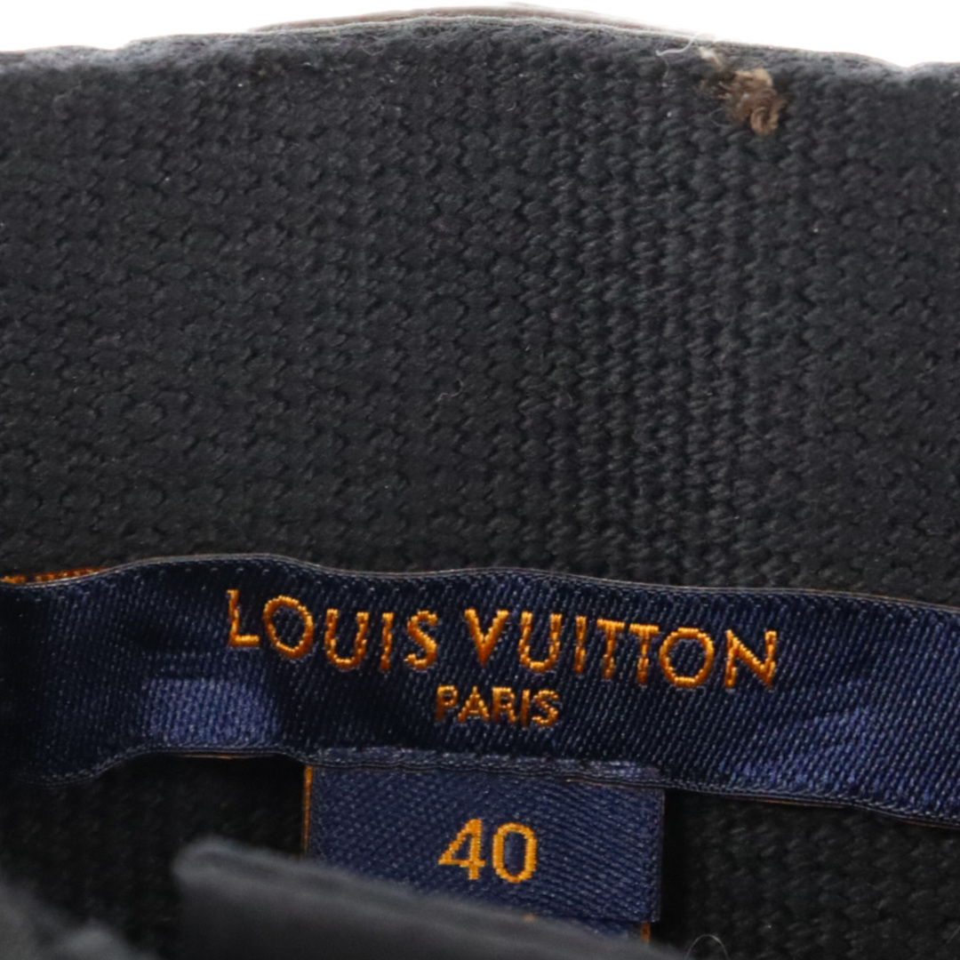 LOUIS VUITTON(ルイヴィトン)のLOUIS VUITTON ルイヴィトン 21SS ハイウエスト ベルト付き カーゴパンツ レディース ブラック RW211B AN1 FKPX74 レディースのパンツ(カジュアルパンツ)の商品写真