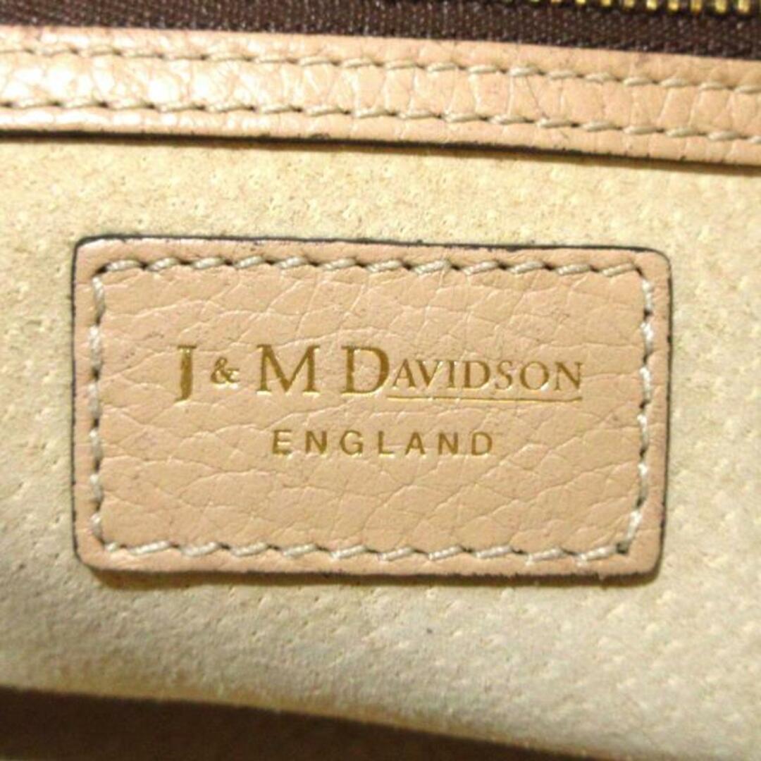 J&M DAVIDSON(ジェイアンドエムデヴィッドソン)のJ&MDavidson(ジェイ&エムデヴィッドソン) ショルダーバッグ ミニミア ベージュ レザー レディースのバッグ(ショルダーバッグ)の商品写真