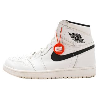 ナイキ(NIKE)のNIKE ナイキ AIR JORDAN 1 RETRO HIGH OG 555088-102 エアジョーダン1 レトロ ハイ ハイカットスニーカー シューズ ホワイト US9/27.0cm(スニーカー)