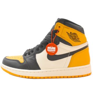 ナイキ(NIKE)のNIKE ナイキ AIR JORDAN 1 RETRO HIGH OG Taxi エアジョーダン1 ハイ OG タクシー ハイカットスニーカー イエロー/ブラック US7/25cm 555088-711(スニーカー)