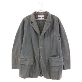 コムデギャルソン(COMME des GARCONS)のCOMME des GARCONS SHIRT コムデギャルソンシャツ コットンヘンプ 3B テーラードジャケット グリーン S12049(テーラードジャケット)