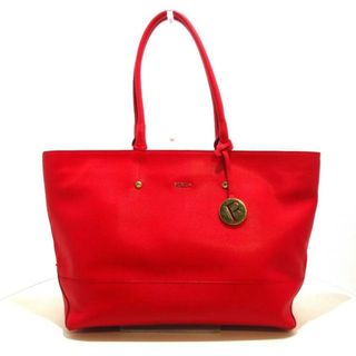 フルラ(Furla)のFURLA(フルラ) ショルダーバッグ - レッド レザー(ショルダーバッグ)