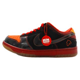 ナイキ(NIKE)のNIKE SB ナイキエスビー DUNK LOW PREMIUM HAWAII ダンク ハワイ ローカットスニーカー レッド/オレンジ/ブラック US8.5/26.5cm 313170-003(スニーカー)