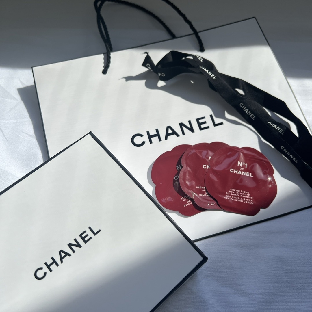 CHANEL(シャネル)のCHANEL サンプル＆ラッピングセット インテリア/住まい/日用品のオフィス用品(ラッピング/包装)の商品写真