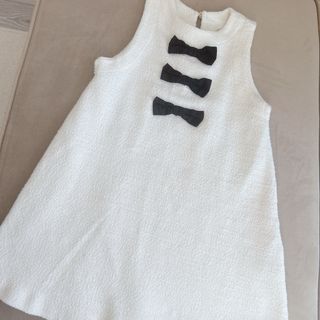 ザラキッズ(ZARA KIDS)のzara ◎ ツイード調ワンピース(ワンピース)