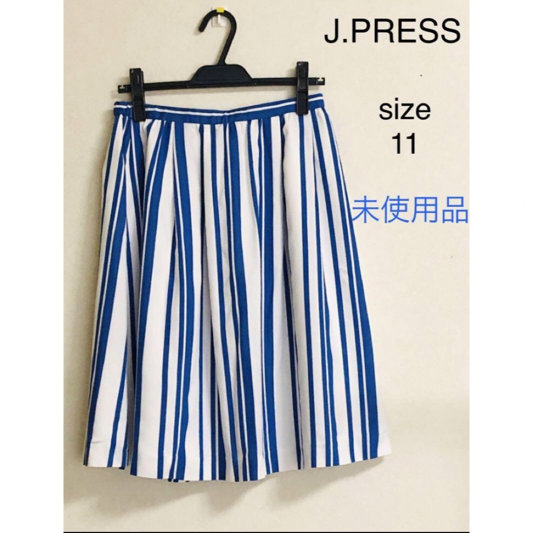 J.PRESS LADIES(ジェイプレスレディス)のJ.PRESS ジェイプレス　フレアースカート レディースのスカート(ひざ丈スカート)の商品写真