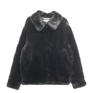 ダブルタップス(W)taps)のWTAPS ダブルタップス 21AW GRIZZLY グリズリー ファー ジャケット ブラック 212TQDT-JKM03(フライトジャケット)