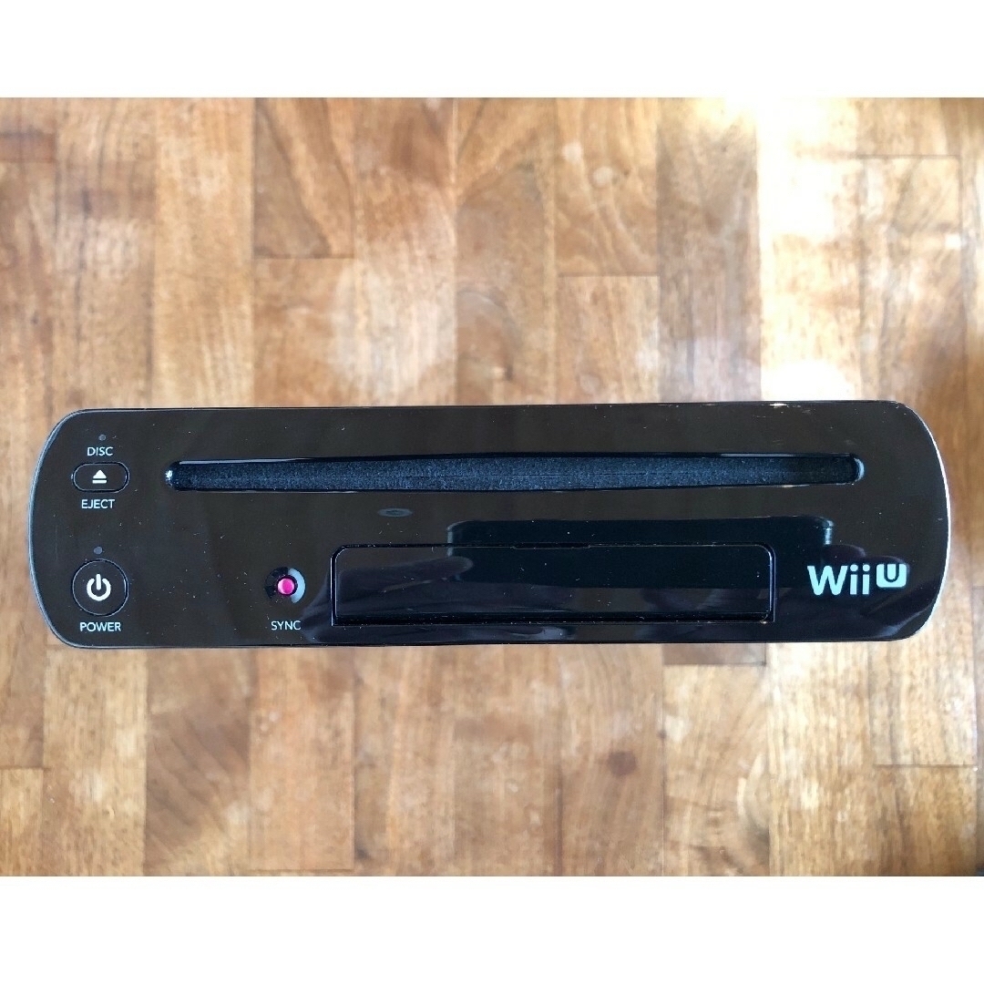 Wii U(ウィーユー)のWii U 32GB プレミアム Kuro ブラックモデル 任天堂 エンタメ/ホビーのゲームソフト/ゲーム機本体(家庭用ゲーム機本体)の商品写真