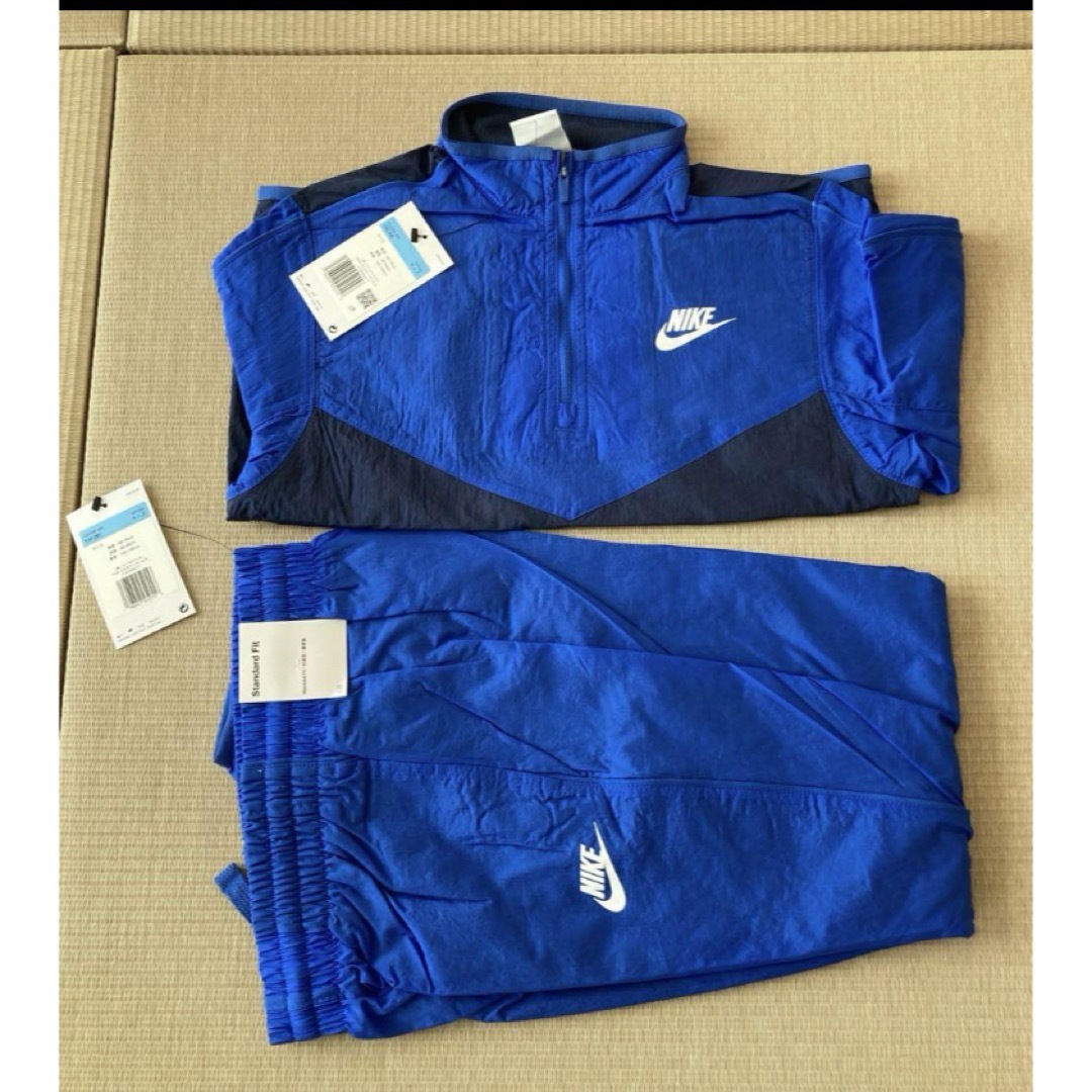 NIKE(ナイキ)の【新品未使用】 ナイキ　トラックスーツ150cmキッズ　ブルー キッズ/ベビー/マタニティのキッズ服男の子用(90cm~)(その他)の商品写真