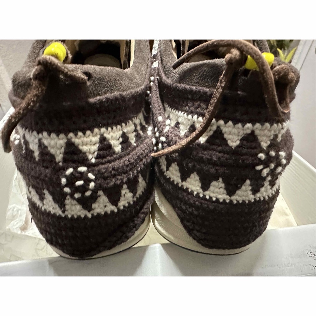 VISVIM(ヴィスヴィム)の初期 visvim FBT KNIT BROWN US9.5 新品 メンズの靴/シューズ(スニーカー)の商品写真