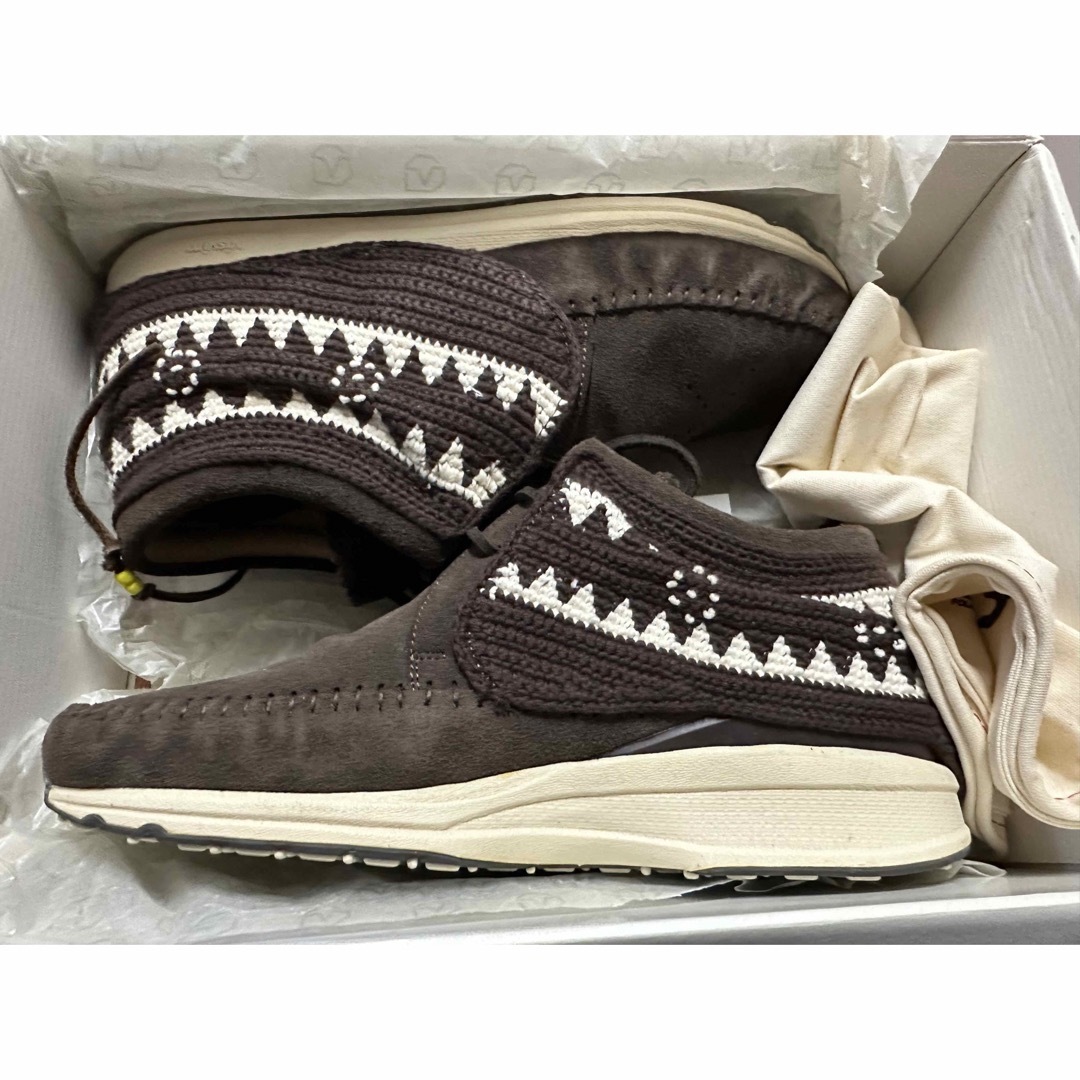 VISVIM(ヴィスヴィム)の初期 visvim FBT KNIT BROWN US9.5 新品 メンズの靴/シューズ(スニーカー)の商品写真