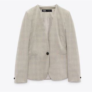 ザラ(ZARA)のZARA ジャケット(ノーカラージャケット)