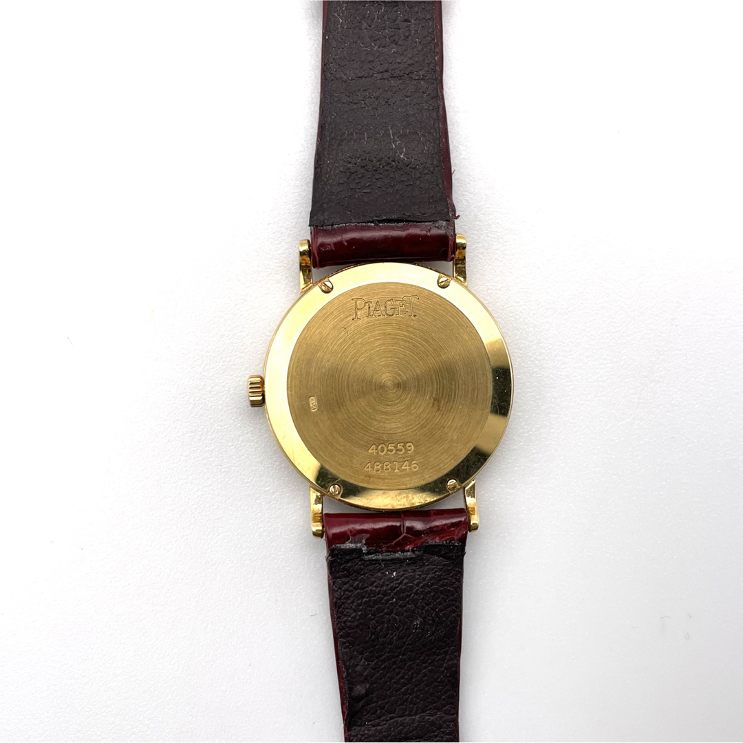 美品・稼動品】ピアジェ PIAGET 手巻き ダイヤ ラウンド 4P1 750 美品・稼動品】ピアジェ PIAGET 手巻き ダイヤ ラウンド 4P1 750