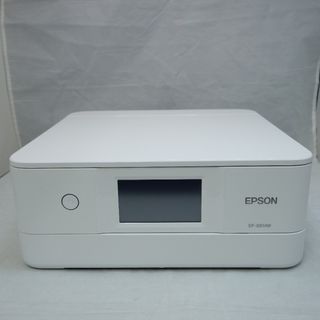 エプソン(EPSON)のジャンク品 Epson (エプソン) カラリオプリンター インクジェット複合機 プリンター ホワイト A4 EP-881AW(PC周辺機器)