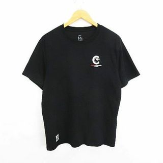 チャムス(CHUMS)のチャムス Tシャツ 半袖 クルーネック ロゴ バックプリント L ブラック(Tシャツ/カットソー(半袖/袖なし))