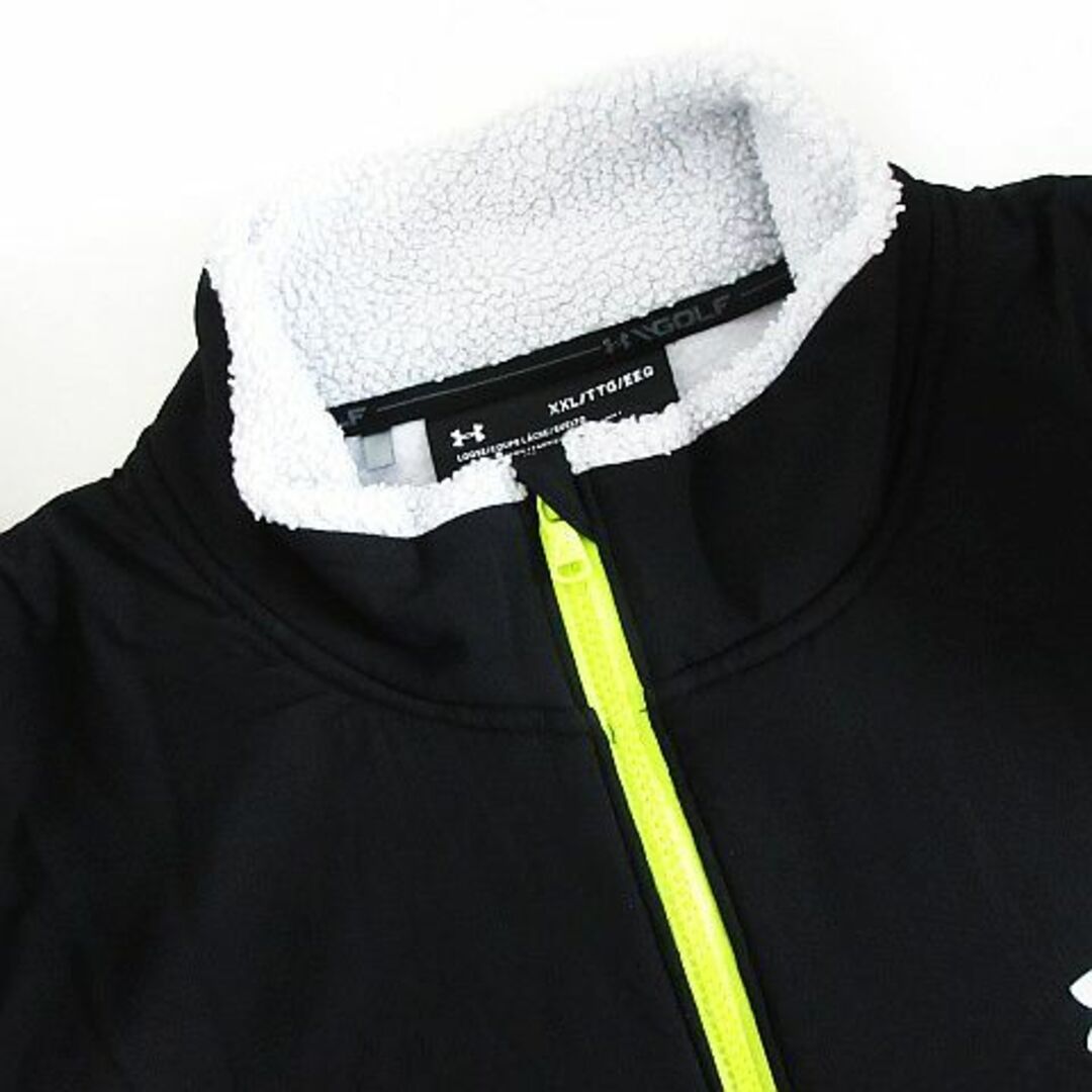 UNDER ARMOUR(アンダーアーマー)のアンダーアーマー フリース パイル フルジップ ジャケット 長袖 XXL グレー メンズのジャケット/アウター(ブルゾン)の商品写真