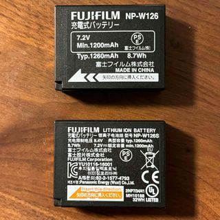 フジフイルム(富士フイルム)の富士フイルム NP-W126SとNP-W126セット(ミラーレス一眼)