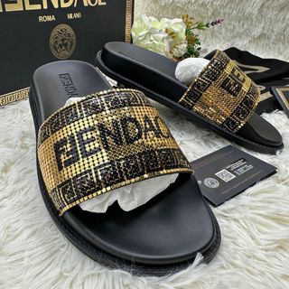 フェンディ(FENDI)の新品 入手困難★FENDI VERSACE FENDACE サンダル 36(サンダル)