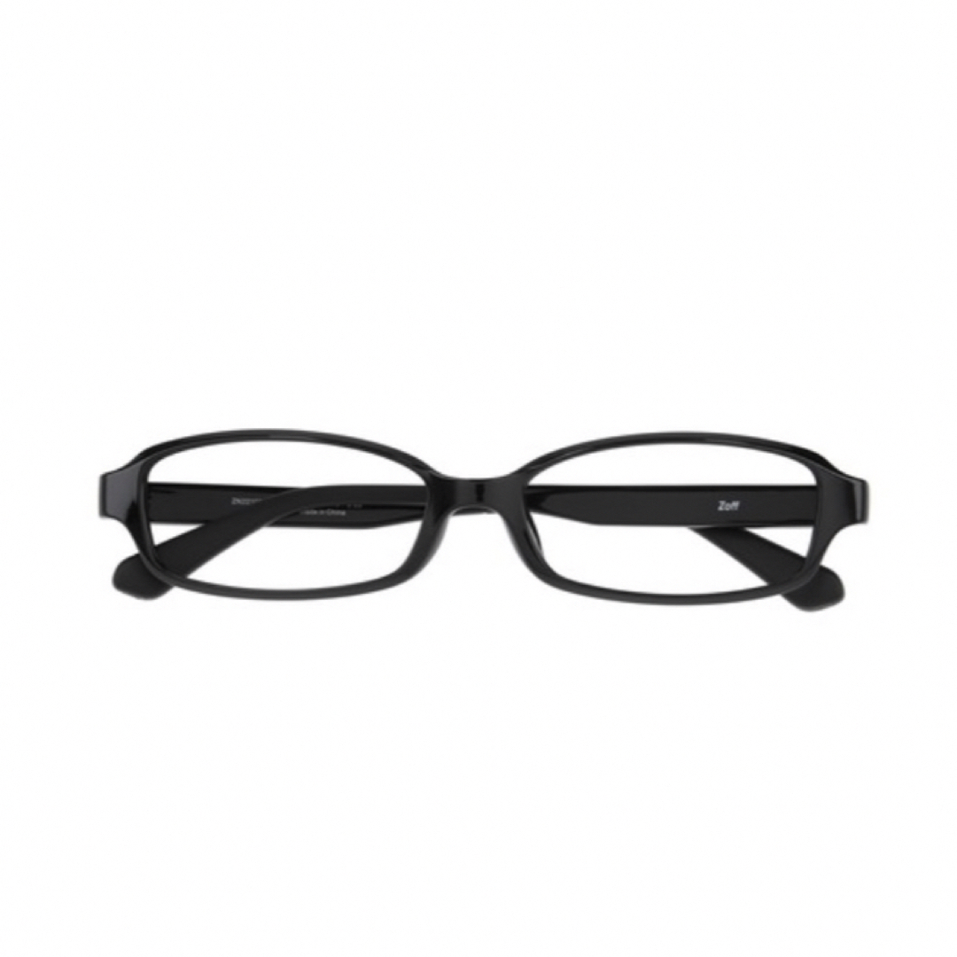 Zoff(ゾフ)の★新品★Zoff スクエア型メガネ BASIC /ブラック メンズのファッション小物(サングラス/メガネ)の商品写真