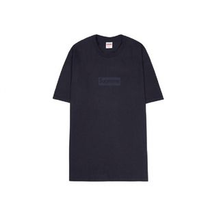 シュプリーム(Supreme)の★Supreme Tonal Box Logo Tee Navy Mサイズ(Tシャツ/カットソー(半袖/袖なし))