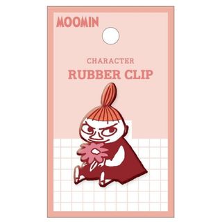 ムーミン(MOOMIN)の新品☆MOOMIN ムーミン ラバークリップ ラバクリ/リトルミイ（お花）(キャラクターグッズ)