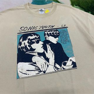 90s レアカラー　古着　SONIC YOUTH Goo Tシャツ　XL(Tシャツ/カットソー(半袖/袖なし))