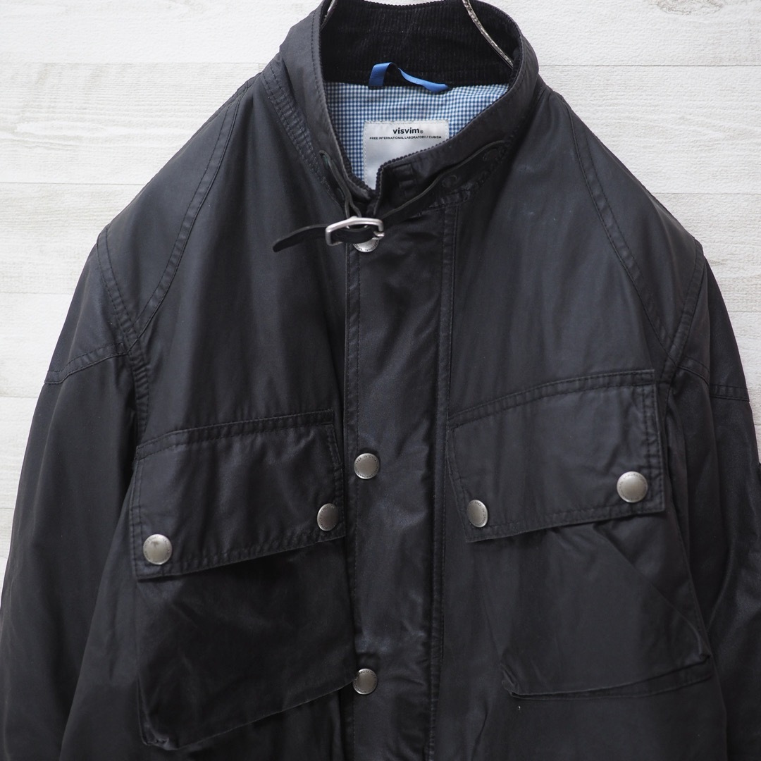 VISVIM Alta Jacket Waxed Windstopper-M