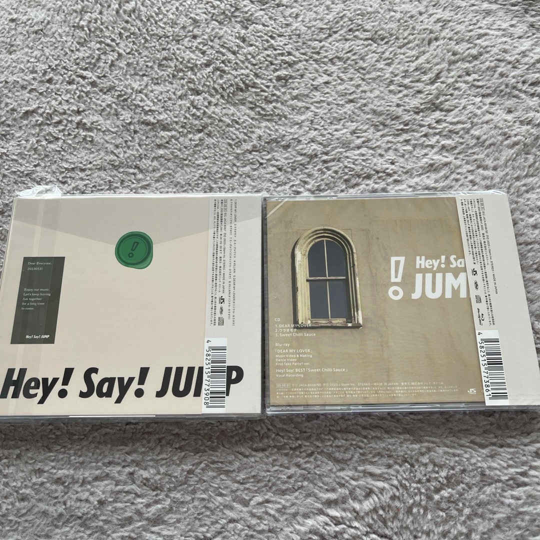 Hey! Say! JUMP(ヘイセイジャンプ)のDEAR MY LOVER/ウラオモテ初回限定盤1／通常盤(初回プレス限定仕様) エンタメ/ホビーのCD(ポップス/ロック(邦楽))の商品写真