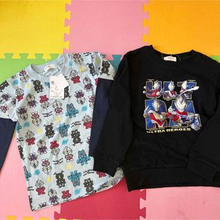 ウルトラマン　ロンT&トレーナー　130㎝(Tシャツ/カットソー)