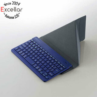 エレコム(ELECOM)のELECOM　充電式Bluetooth Ultra slimキーボード Slint TK-TM15BPBU　ブルー(PC周辺機器)