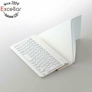 エレコム(ELECOM)のELECOM　充電式Bluetooth Ultra slimキーボード Slint TK-TM15BPWH　ホワイト(PC周辺機器)