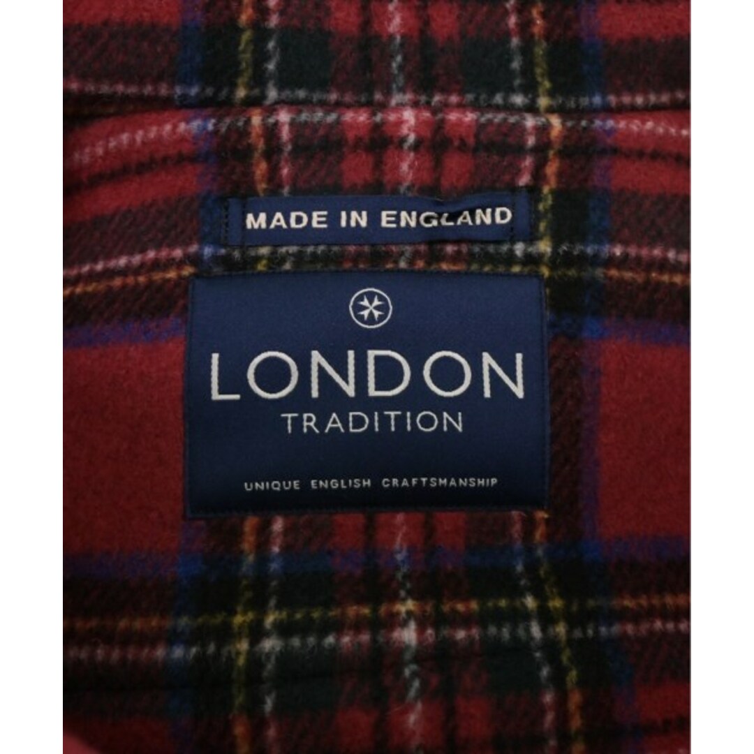 LONDON TRADITION(ロンドントラディション)のLONDON TRADITION ダッフルコート 38(M位) 赤 【古着】【中古】 レディースのジャケット/アウター(ダッフルコート)の商品写真