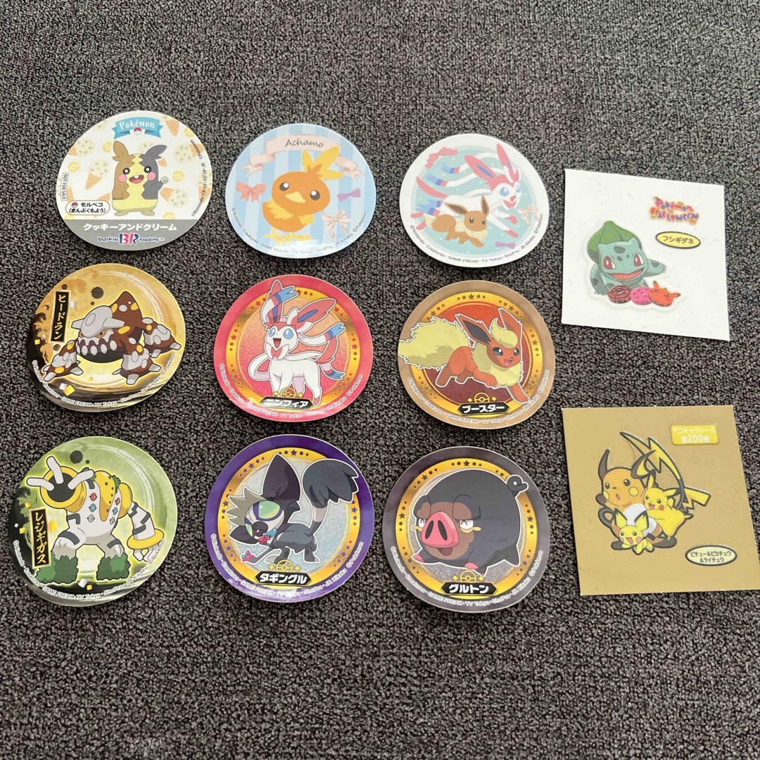 ポケモン(ポケモン)の■まとめ売り■ポケモンシール11枚セット エンタメ/ホビーのおもちゃ/ぬいぐるみ(キャラクターグッズ)の商品写真