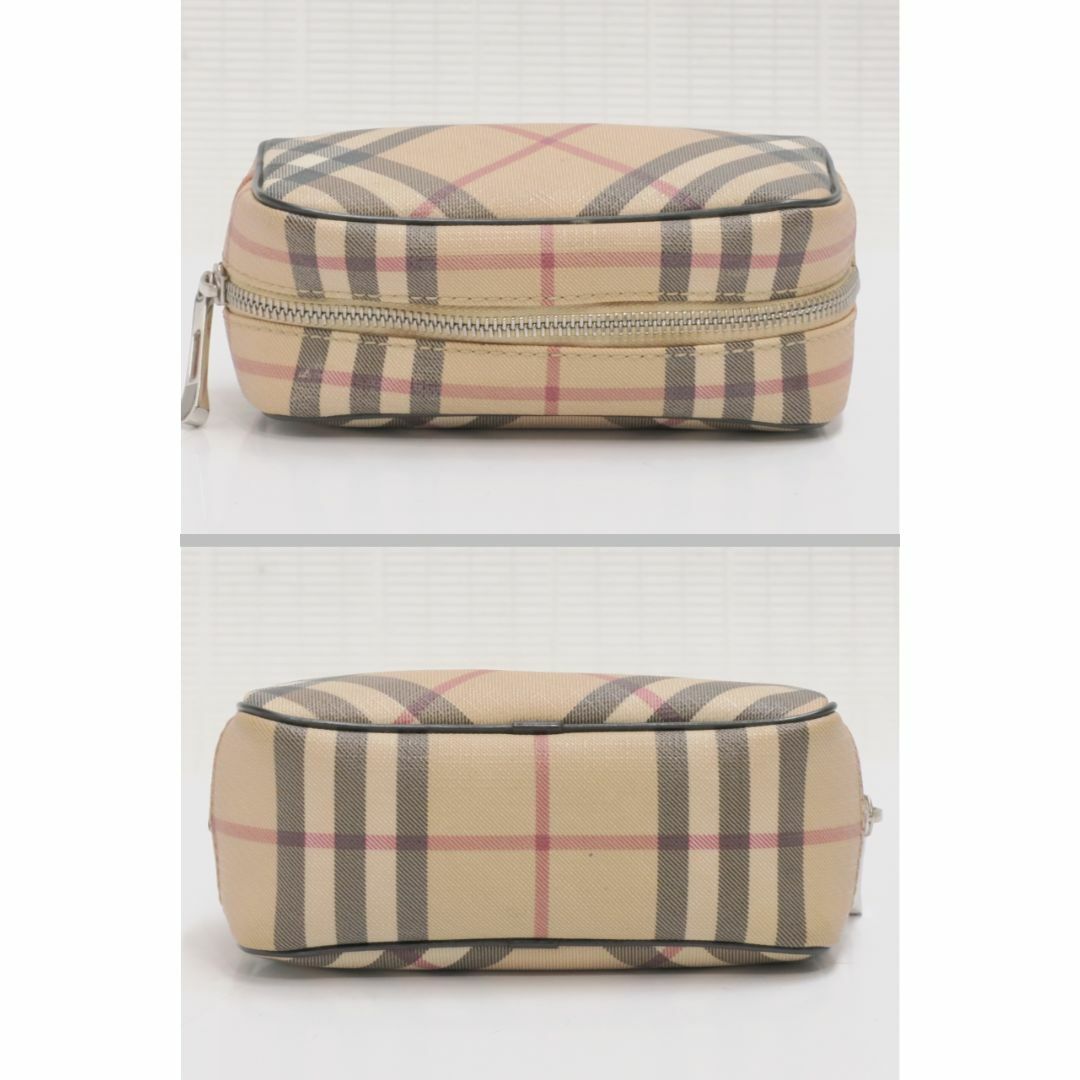 BURBERRY(バーバリー)のバーバリー　ノヴァチェック　コスメポーチ　キャンバス　18679411 レディースのファッション小物(ポーチ)の商品写真