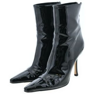 ジミーチュウ(JIMMY CHOO)のJIMMY CHOO ジミーチュー ブーツ EU35 1/2(22cm位) 黒 【古着】【中古】(ブーツ)