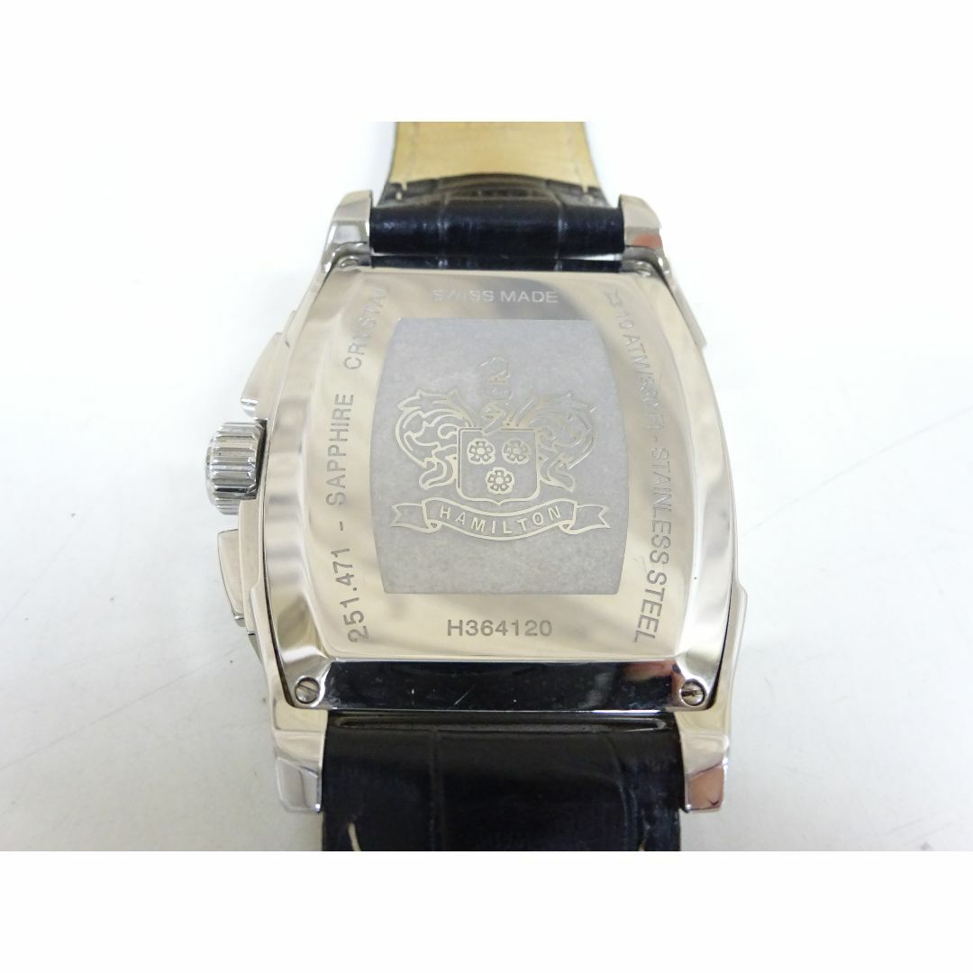 Hamilton(ハミルトン)のM池049 / HAMILTON ジャズマスタートノー 腕時計 クォーツ デイト メンズの時計(腕時計(アナログ))の商品写真