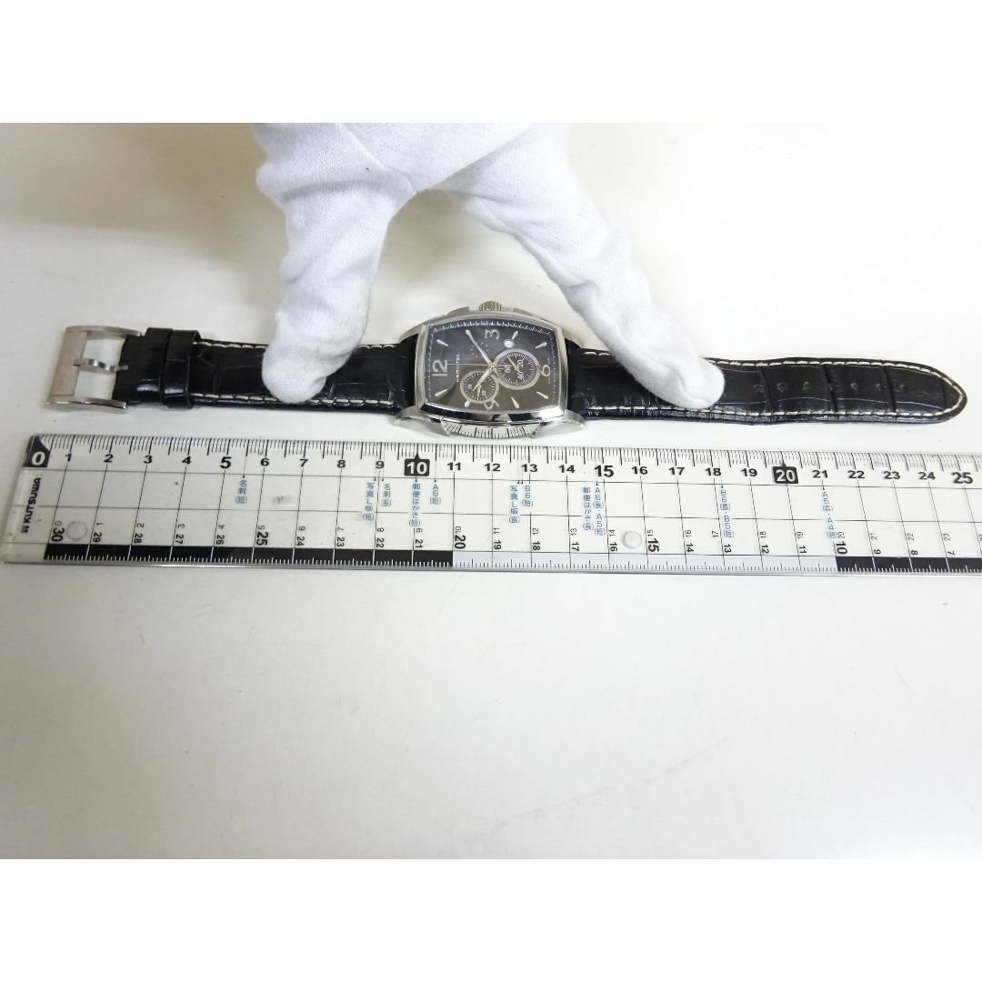 Hamilton(ハミルトン)のM池049 / HAMILTON ジャズマスタートノー 腕時計 クォーツ デイト メンズの時計(腕時計(アナログ))の商品写真