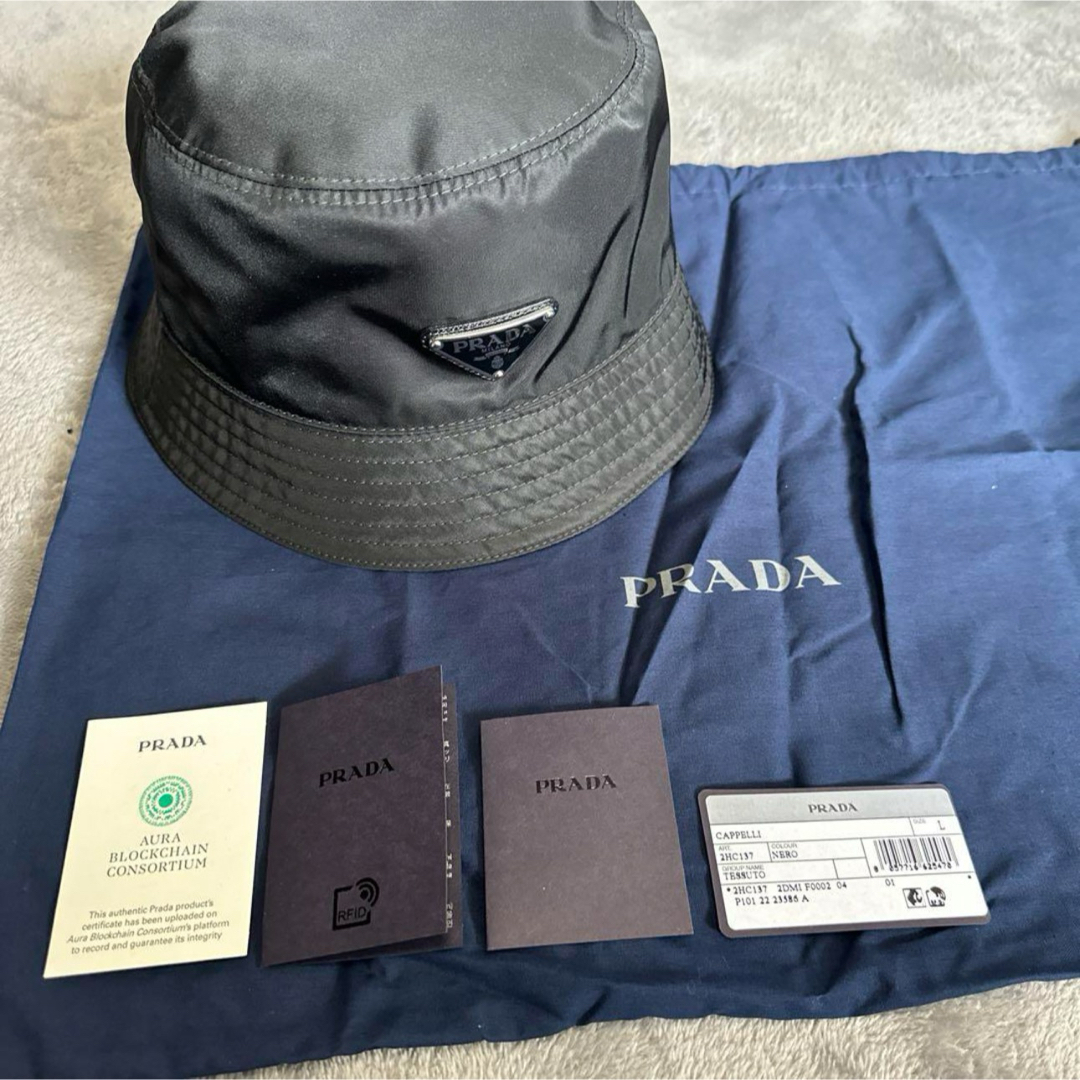PRADA バケハ Lサイズ | フリマアプリ ラクマ PRADA バケハ Lサイズ | フリマアプリ ラクマ