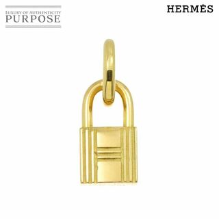 エルメス(Hermes)のエルメス HERMES ペンダント トップ K18 YG イエローゴールド 750 カデナ チャーム VLP 90199798(ネックレス)