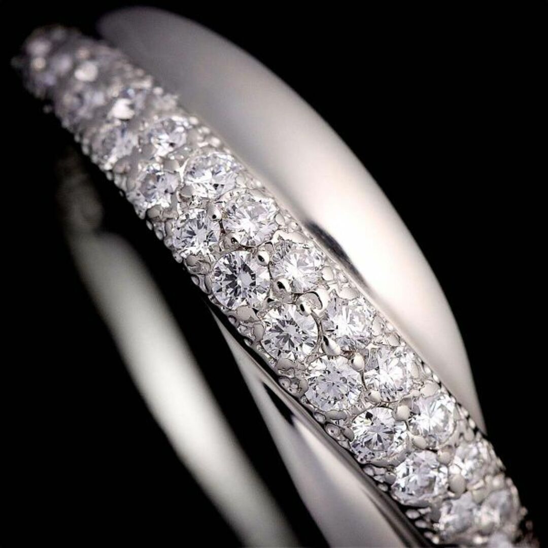 MIKIMOTO ミキモト プラチナリング DGR-1381 ダイヤ入り‼︎ - リング MIKIMOTO ミキモト プラチナリング DGR-1381 ダイヤ入り‼︎ - リング