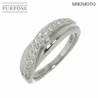 ミキモト(MIKIMOTO)のミキモト MIKIMOTO 13号 リング ダイヤ 0.26ct Pt プラチナ 指輪 VLP 90217508(リング(指輪))