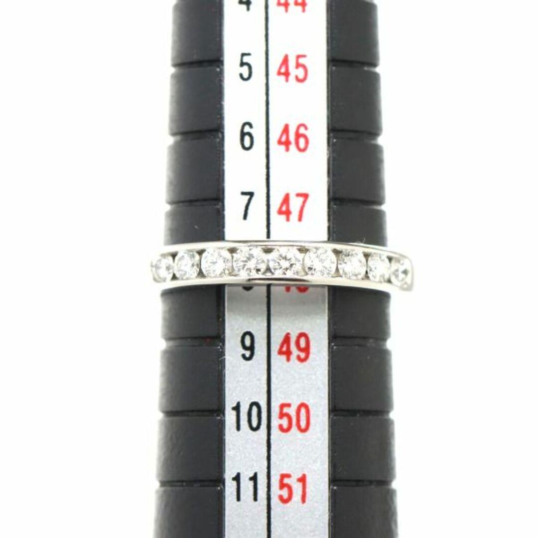 Tiffany & Co.(ティファニー)のティファニー TIFFANY&Co. ハーフ サークル 8号 リング ダイヤ Pt プラチナ 指輪 VLP 90219019 レディースのアクセサリー(リング(指輪))の商品写真