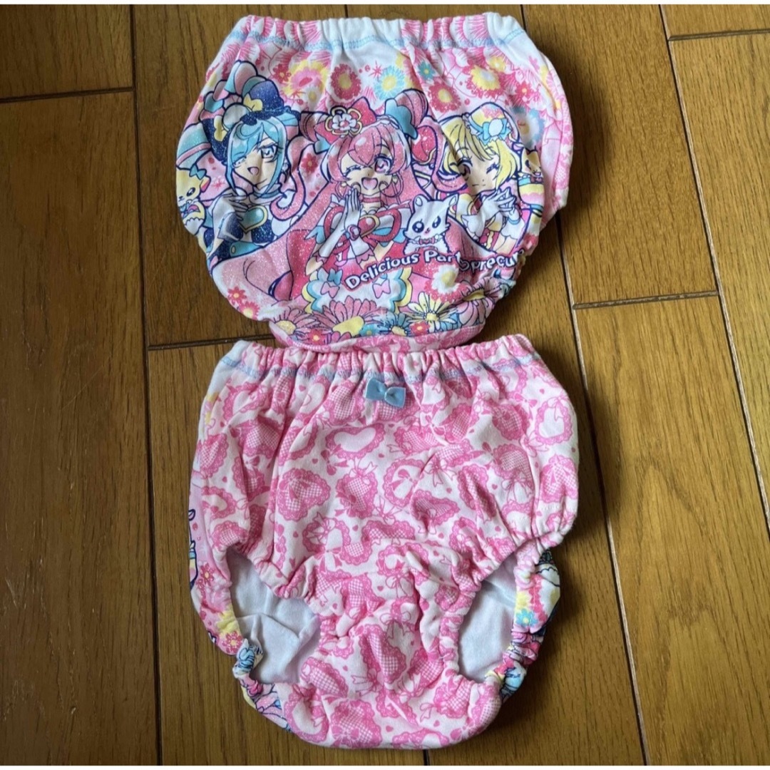 女の子 下着 パンツ 110cm 2枚セット プリキュア ショーツ キッズ/ベビー/マタニティのキッズ服女の子用(90cm~)(下着)の商品写真