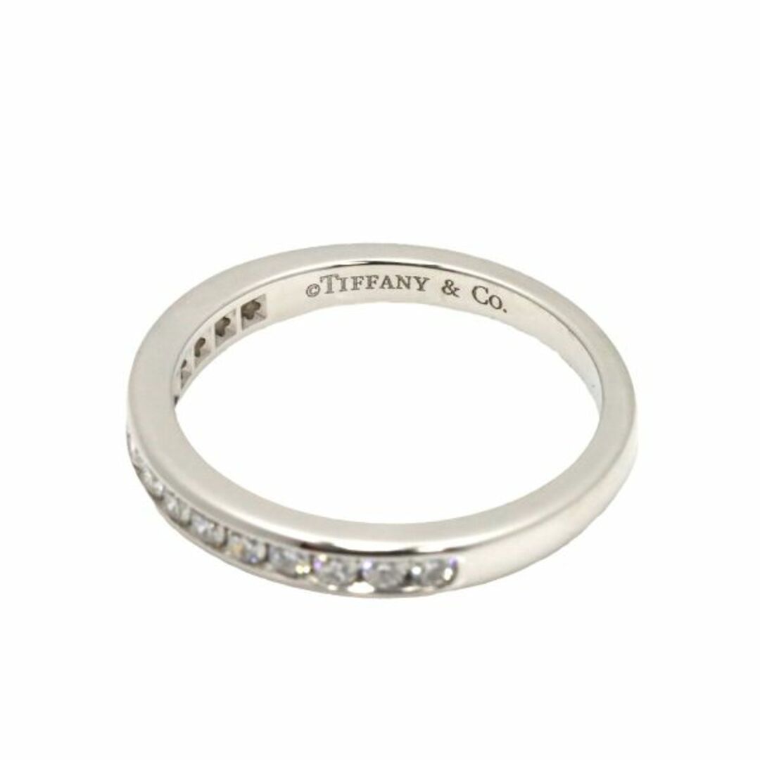 Tiffany & Co.(ティファニー)のティファニー TIFFANY&Co. ハーフサークル チャネル セッティング バンド 9号 リング ダイヤ Pt 指輪 VLP 90219733 レディースのアクセサリー(リング(指輪))の商品写真