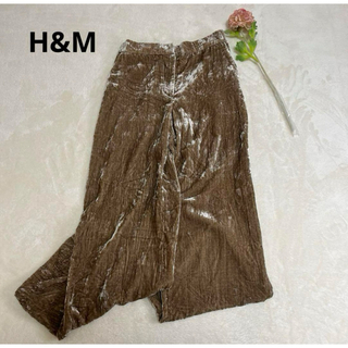 エイチアンドエム(H&M)の【H&M】　エイチアンドエム　カジュアルパンツ　38　Lサイズ(カジュアルパンツ)